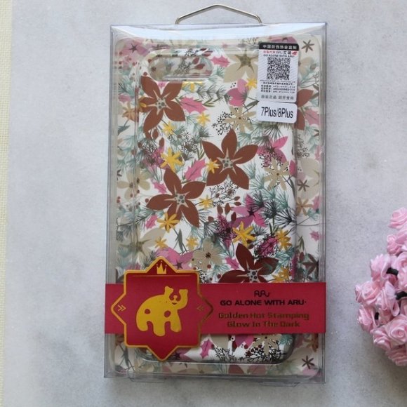 NEW iPhone 7 Plus /iPhone 8 Plus Floral case - Picture 2 of 8